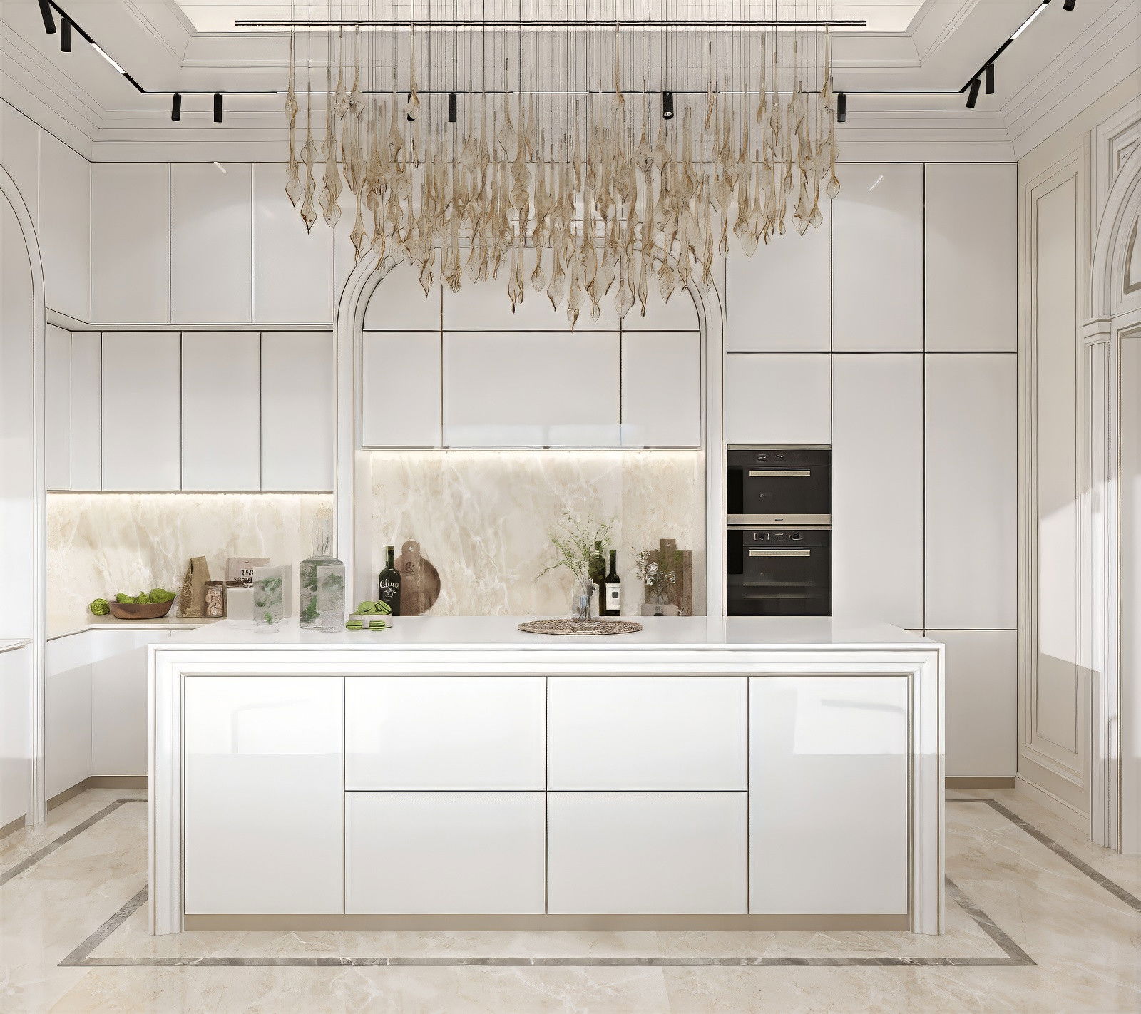 Elegant Kitchen Interior  Design Idea