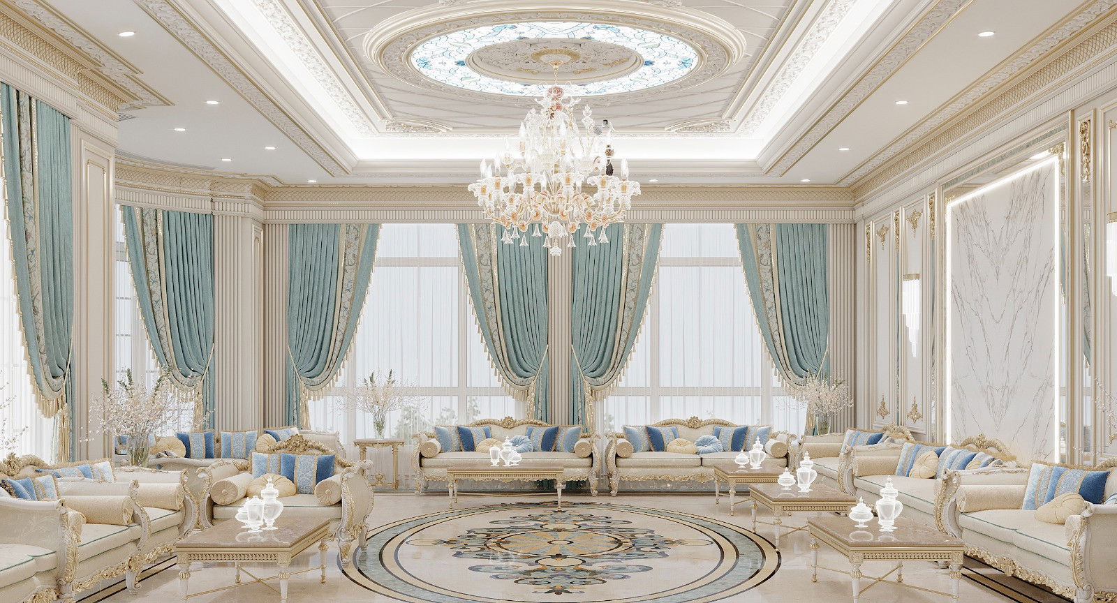 Beautiful Majlis home designs