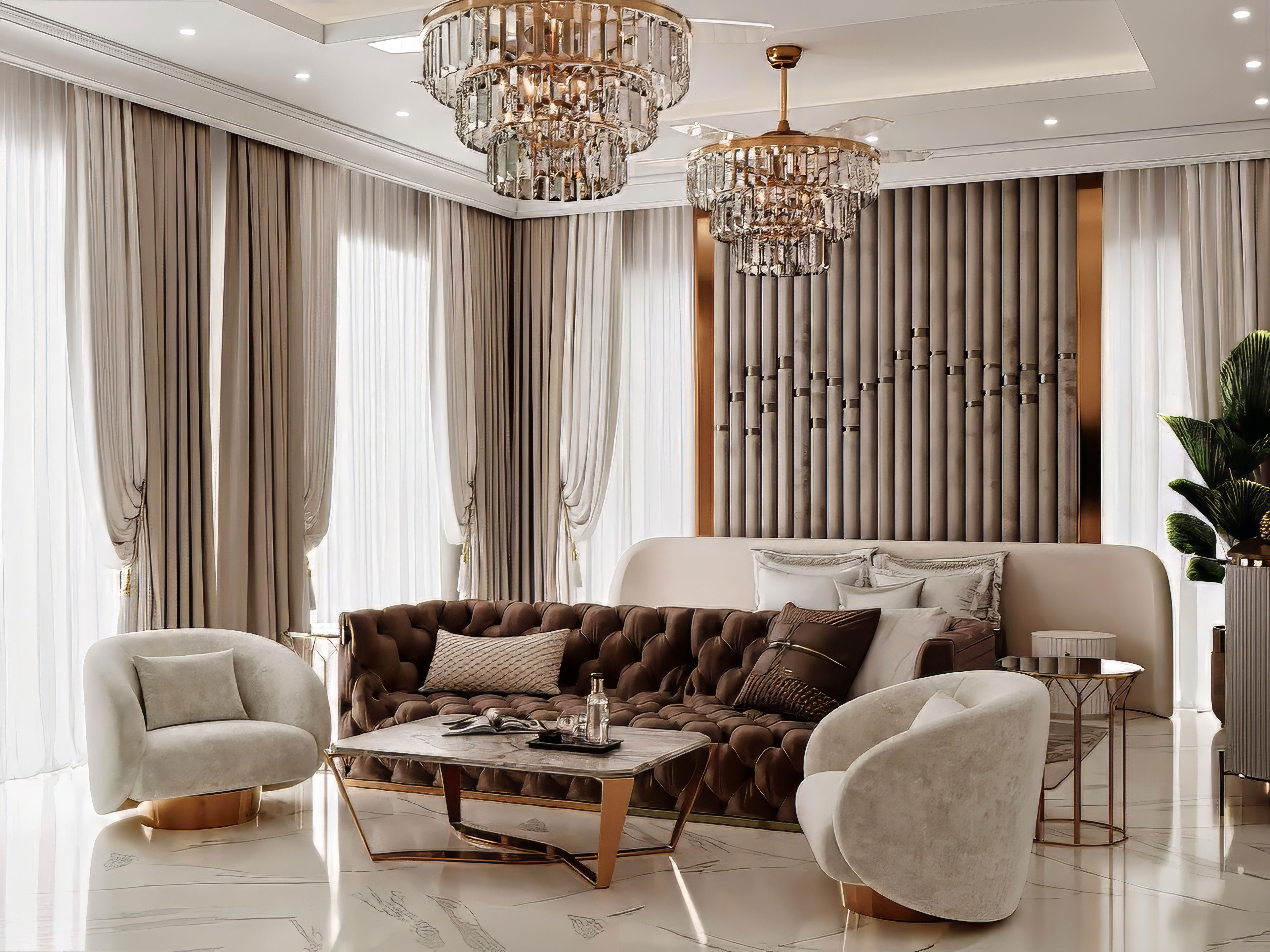 Cozy Bedroom Interior Dubai