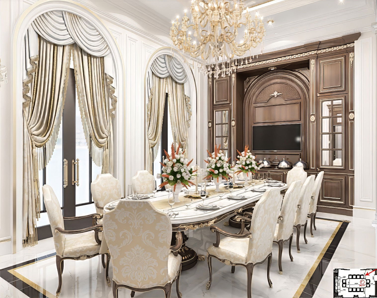 Dining room design Nairobi