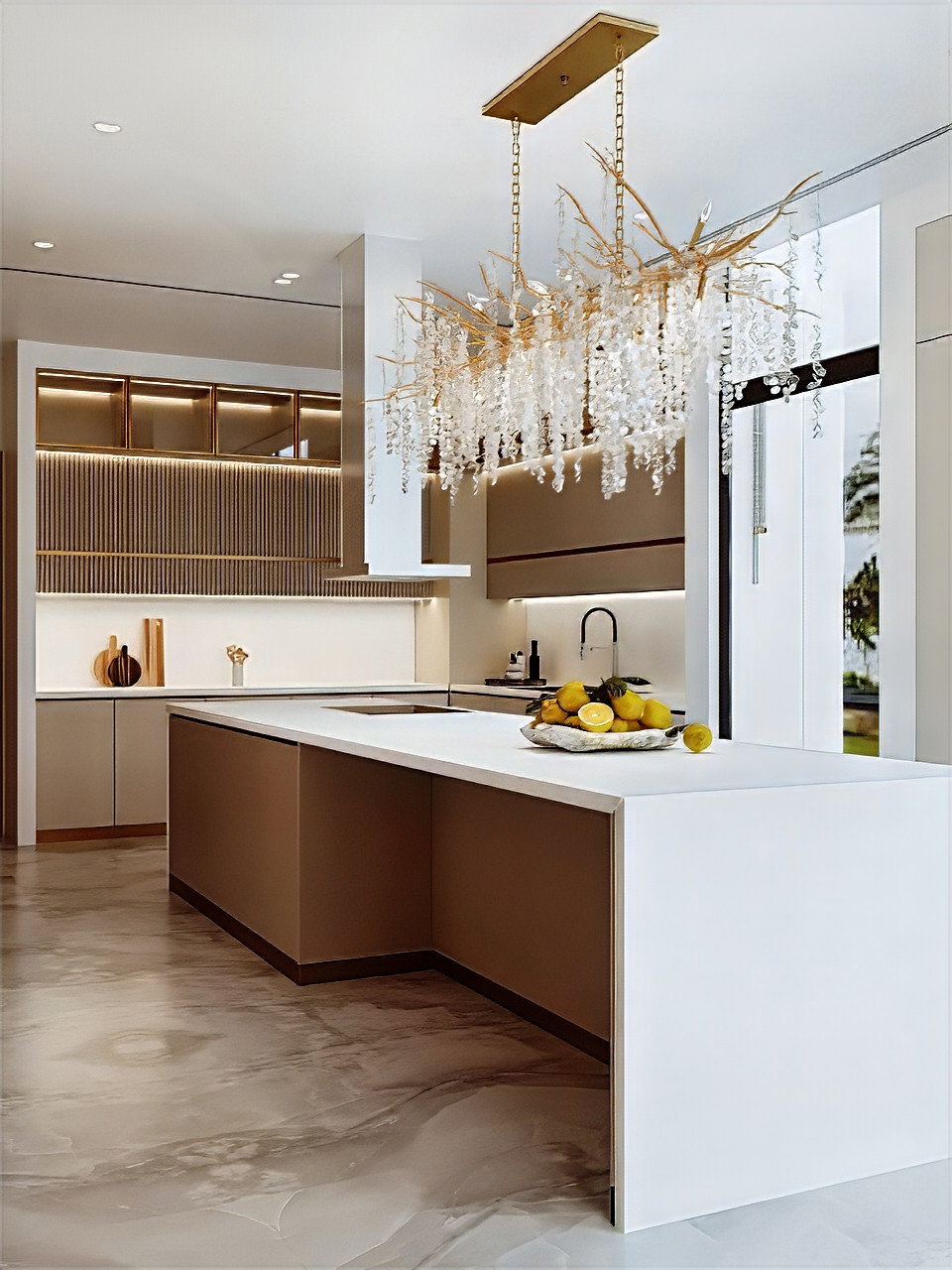 Comfortable family kitchen interior