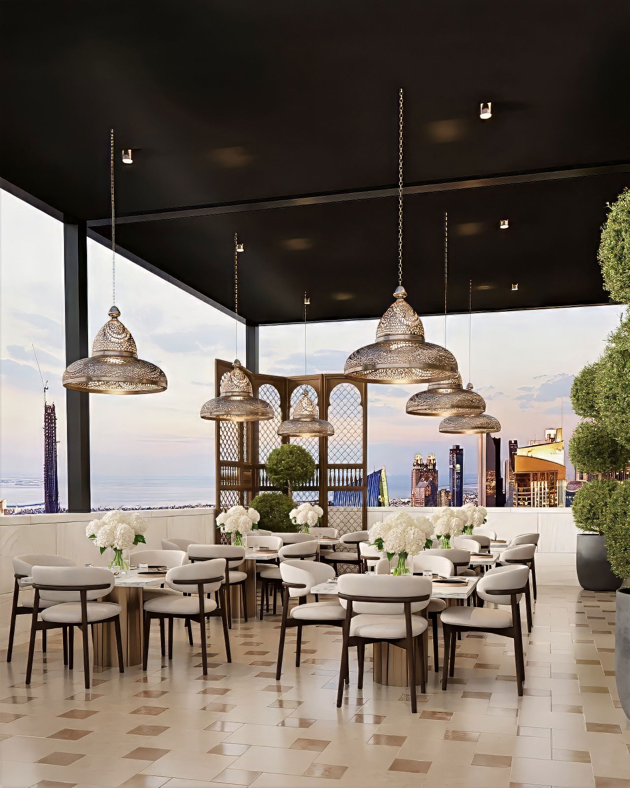 Cozy Al Fresco Dining in Dubai