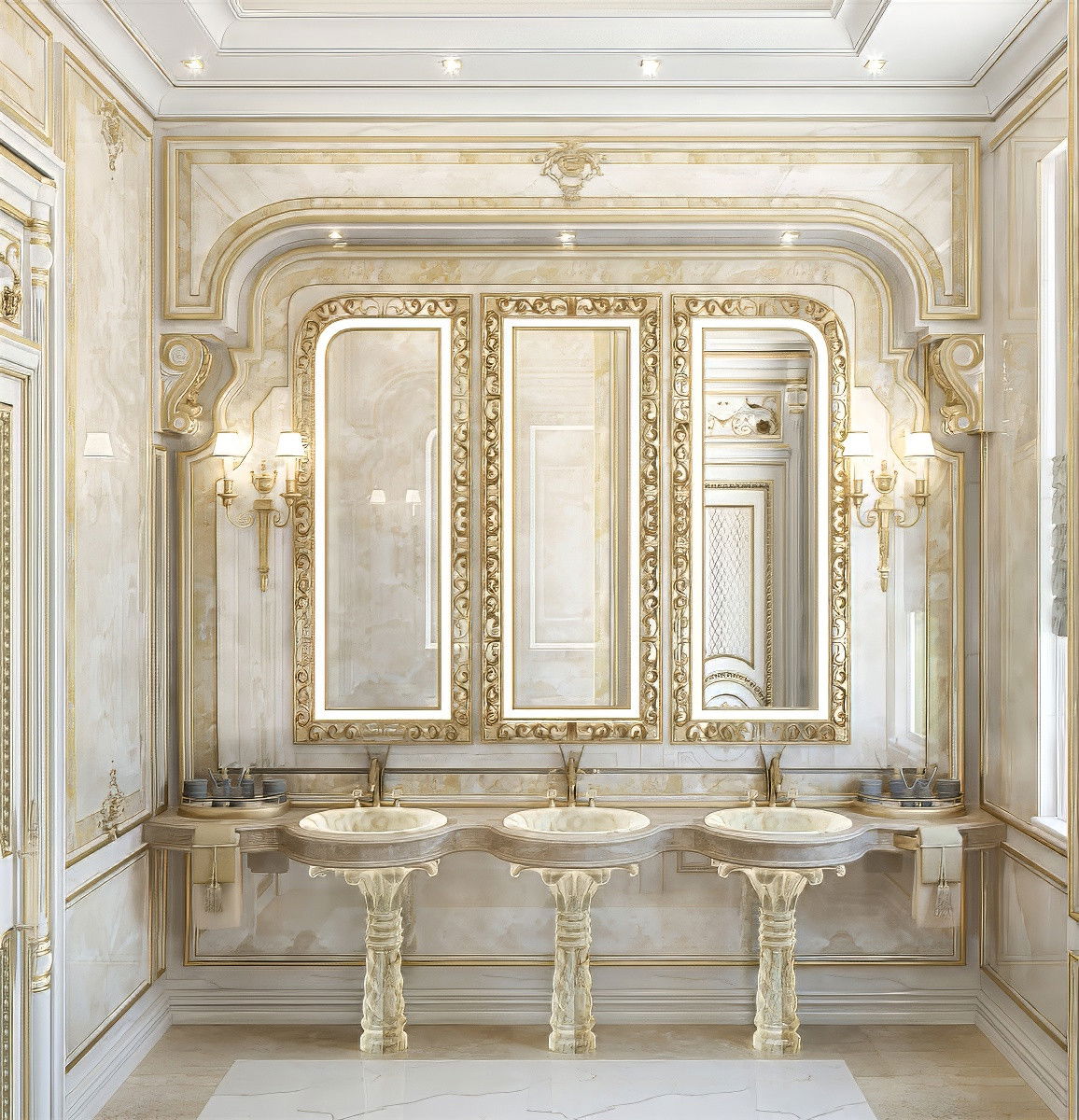 أفكار التصميم الداخلي للحمام