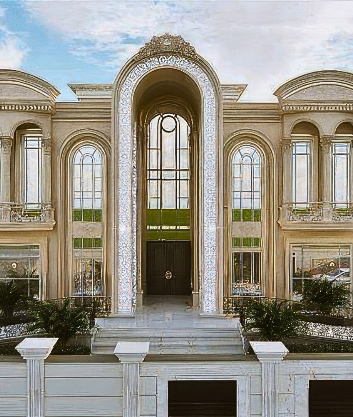 Роскошный классический экстерьер