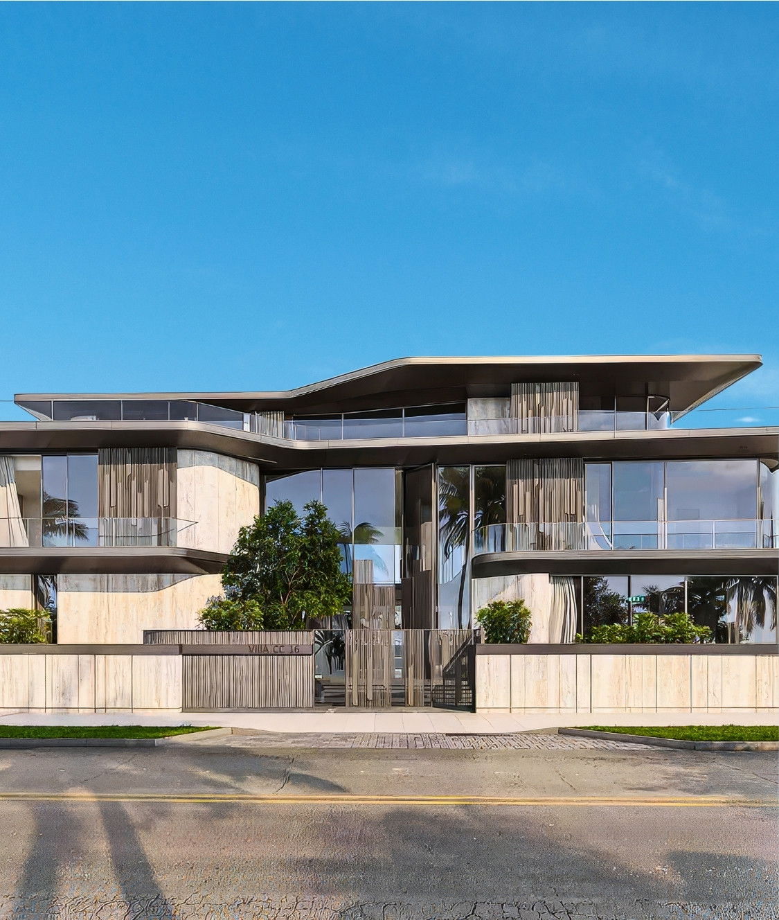 Экстерьер в современном стиле