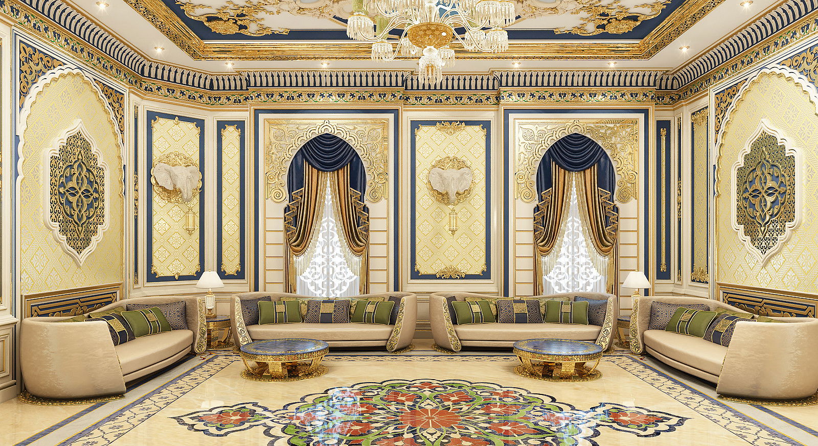 Royal Majlis Design in Saudi Arabia