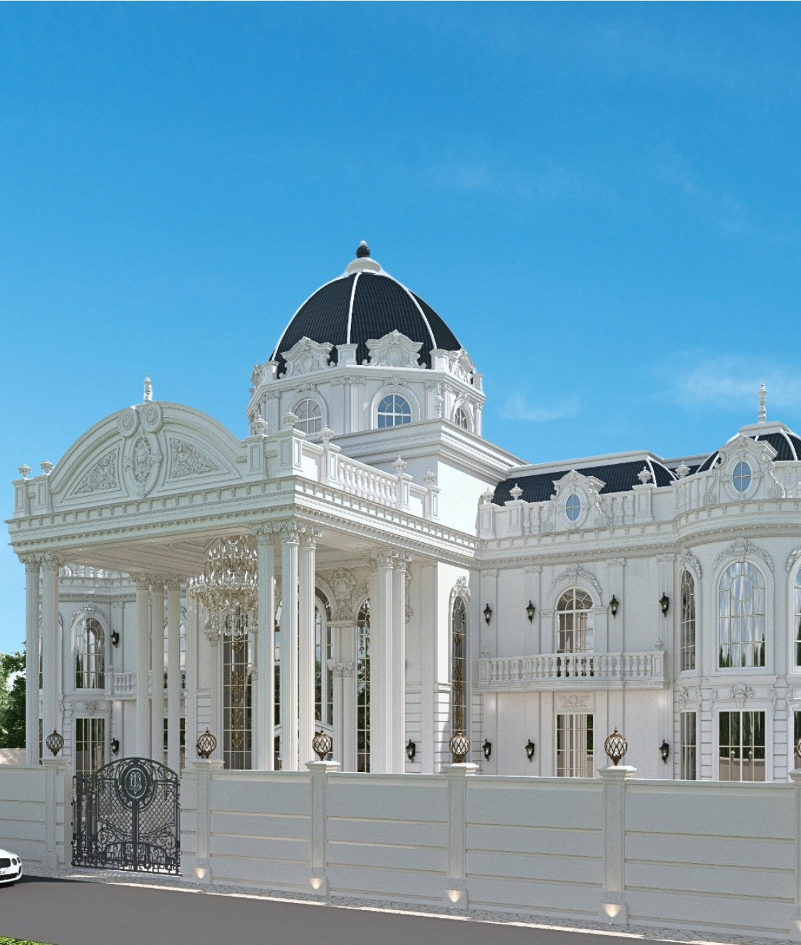 Timeless Elegance: Expert Construction and Fit-Out Services for Luxury Classic Villa Exterior Design