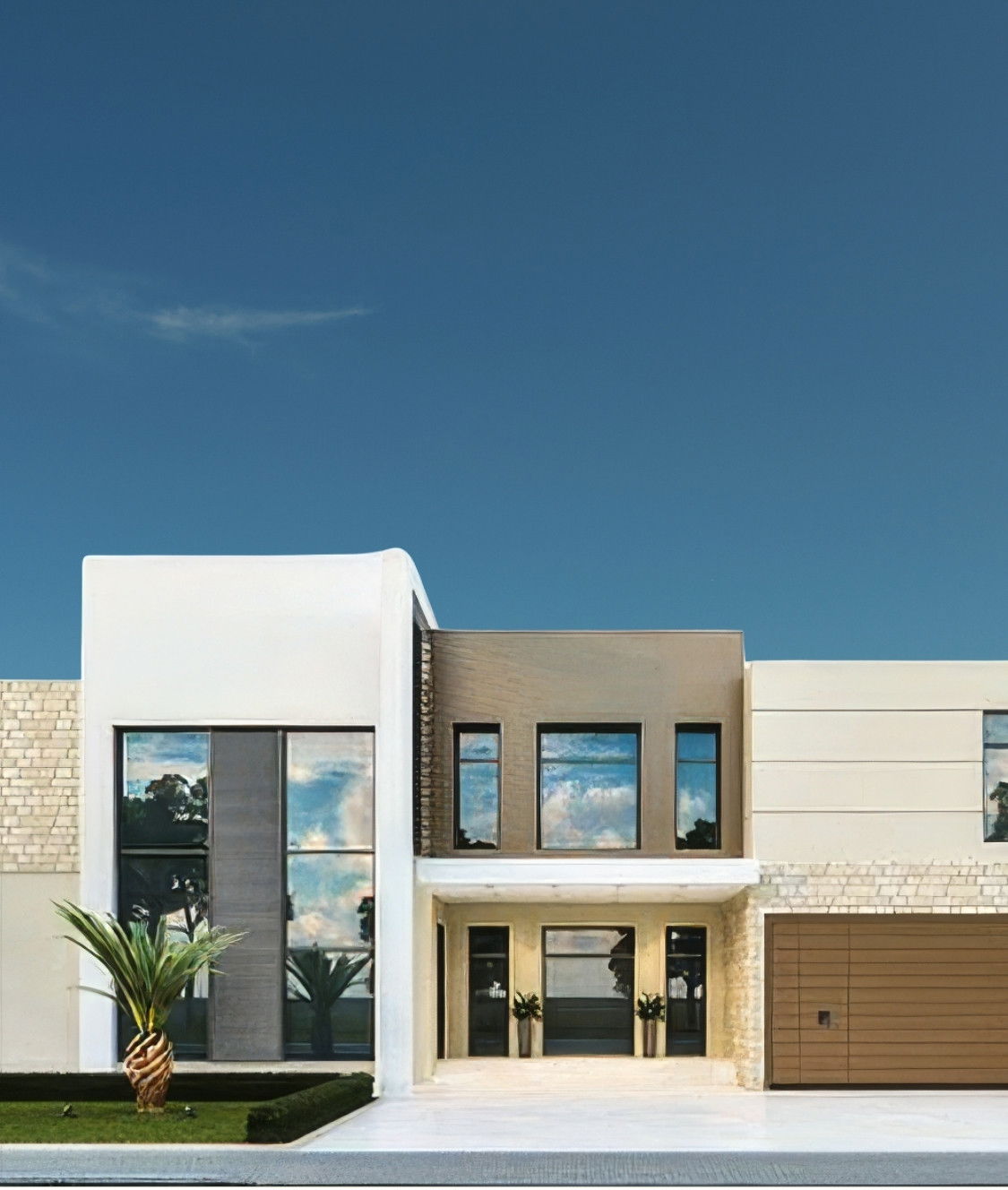 Современный эксклюзивный дизайн экстерьера