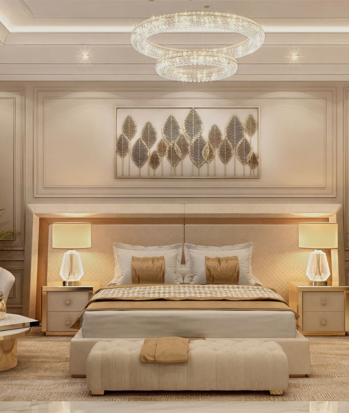Marvelous Bedroom Design in Dubai