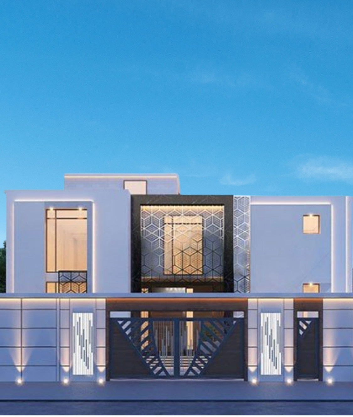 Новая концепция экстерьера — индивидуальный стиль фасада