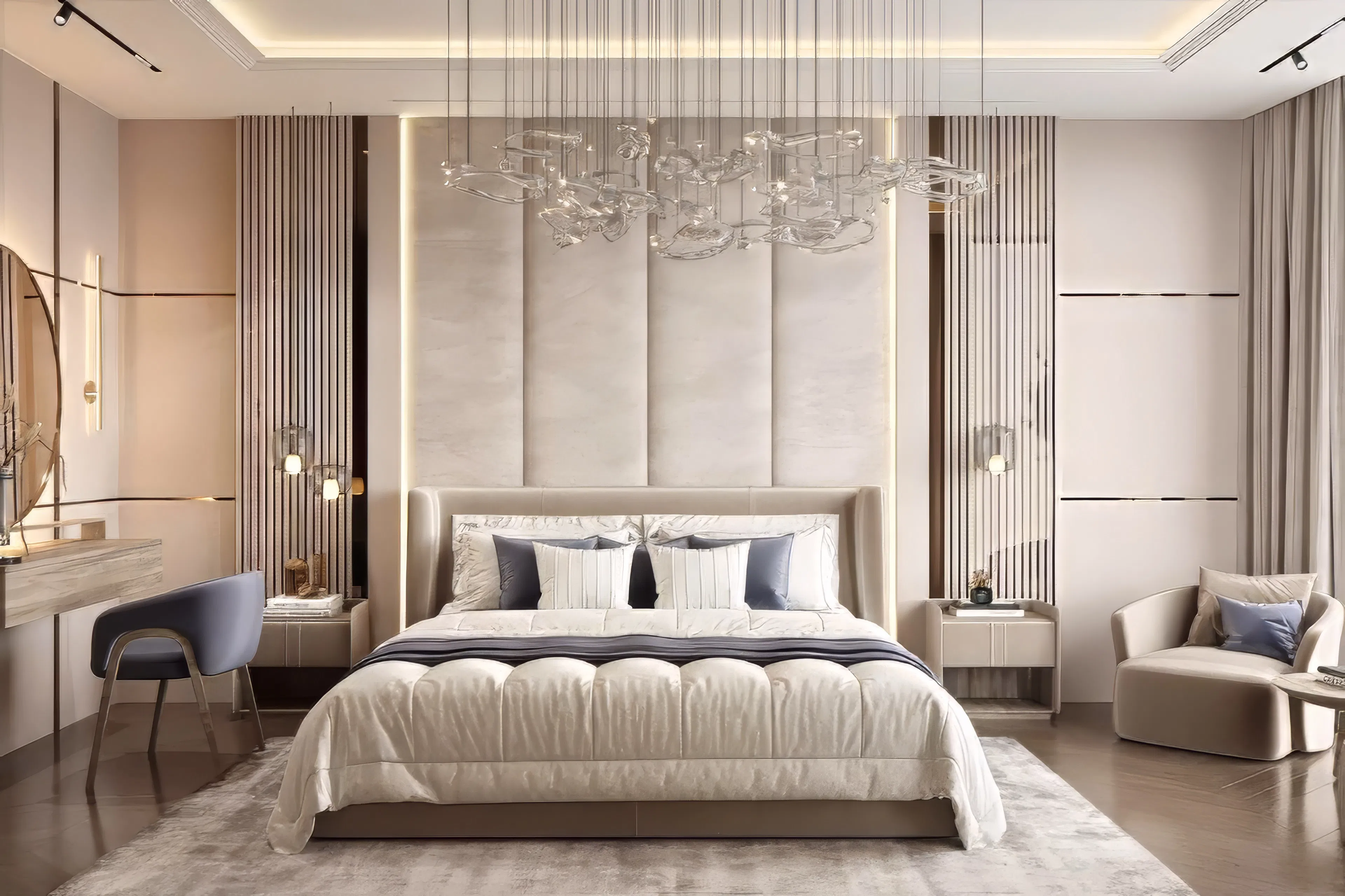 Classic style in bedroom design