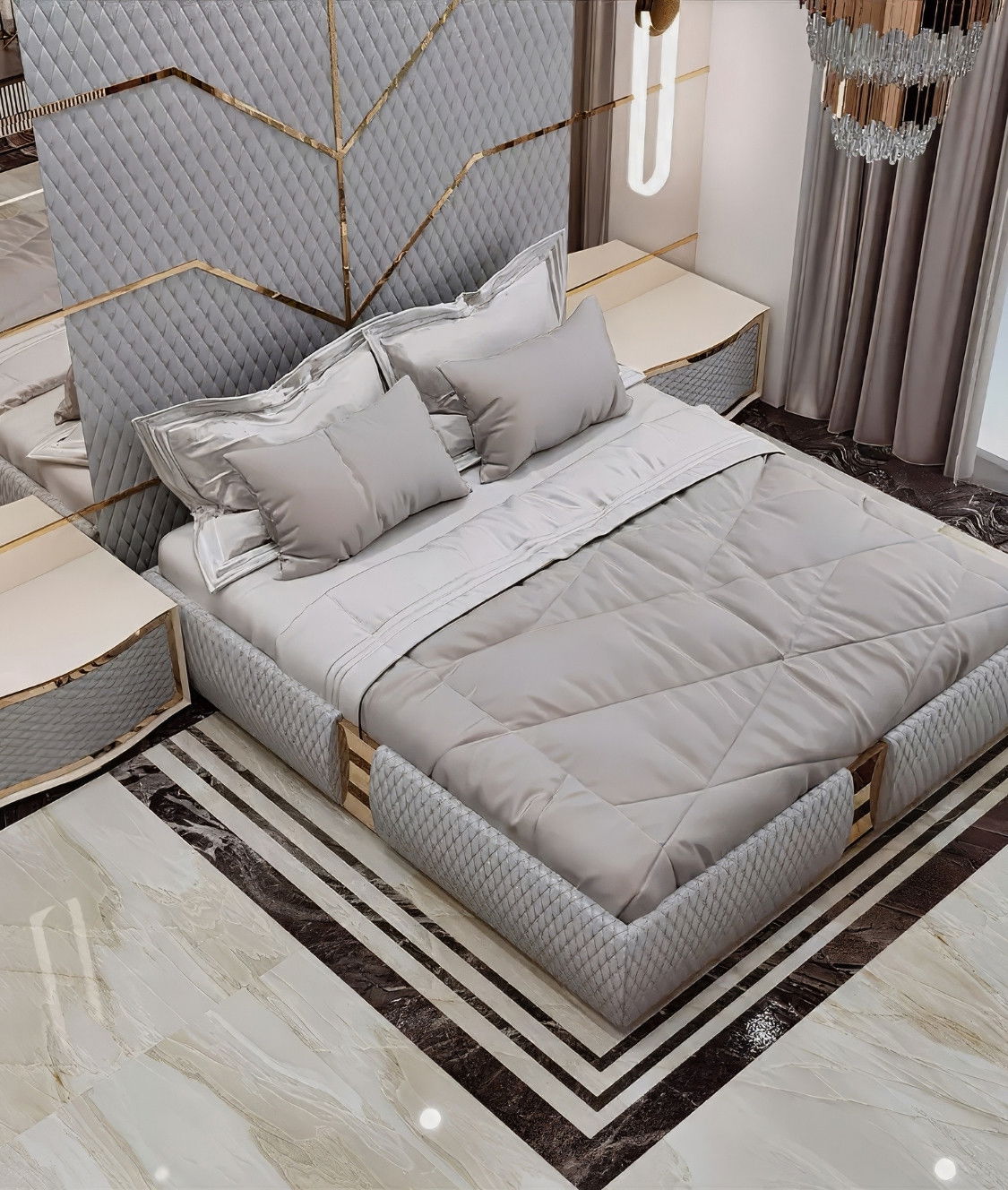 Proper Ways to Decorate a Luxury Neutral Bedroom Interior Design