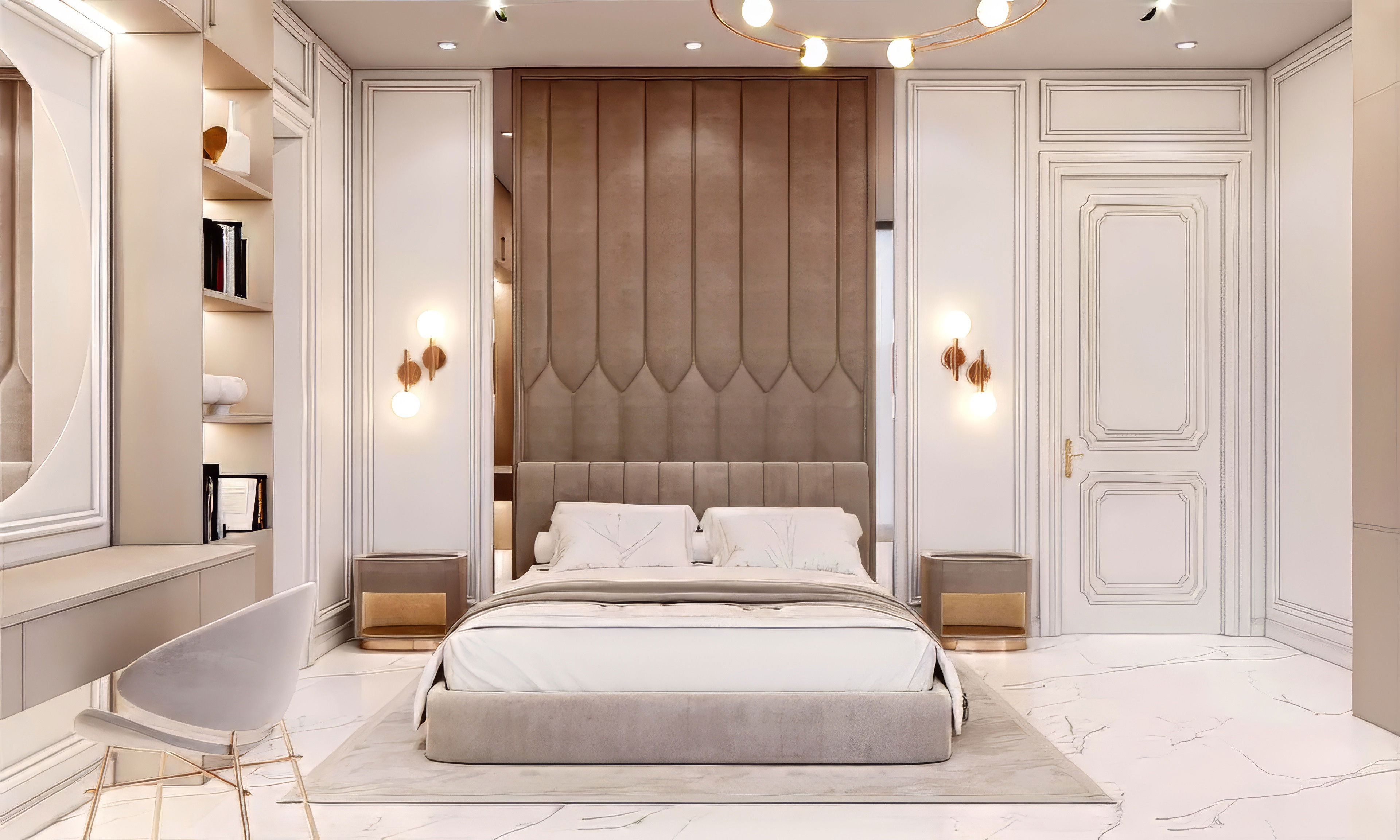 Classic- Chic Bedroom Design