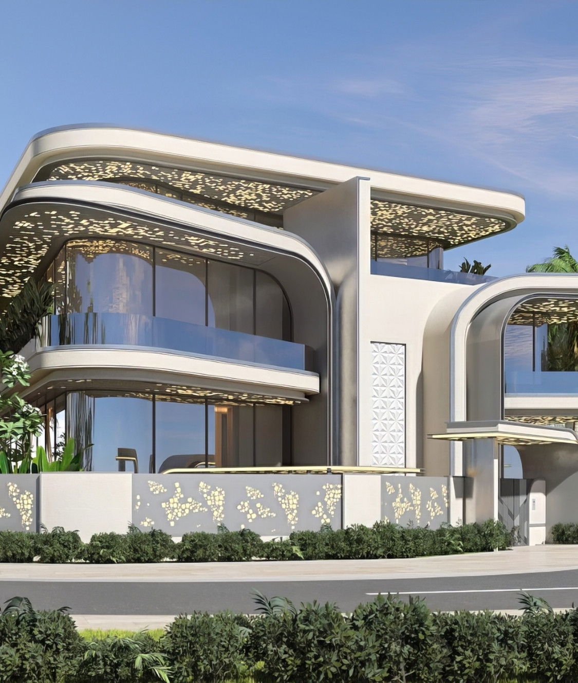 Bulgari Residence Jumeirah Bay Island — экстерьер и ландшафтный дизайн