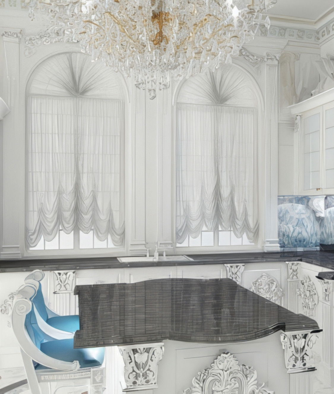 Chic Kitchen Interior