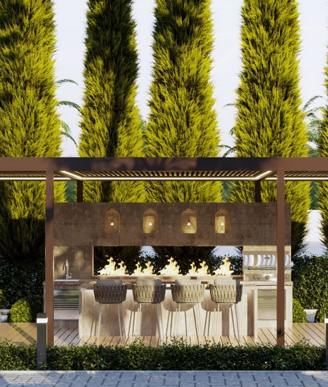 Дизайн экстерьера в Кении — индивидуальные проекты