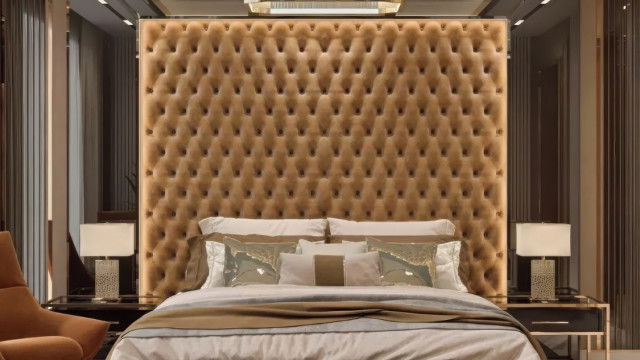LUXURY BEDROOM INTERIOR DESIGN FOR ELITE PENTHOUSE DUBAI