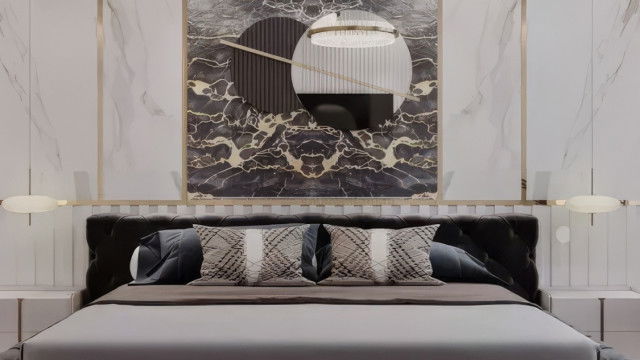 تصميم غرفة نوم مريح وراقي