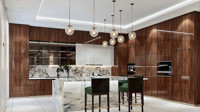 Идеи декора кухни в неоклассическом стиле