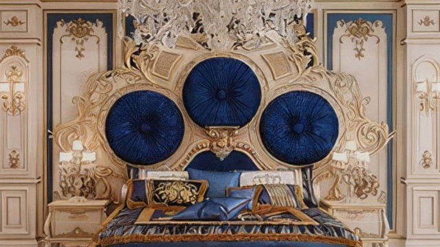 غرفة نوم نيجيريا الداخلية