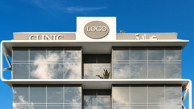 Modern medical centers exterior