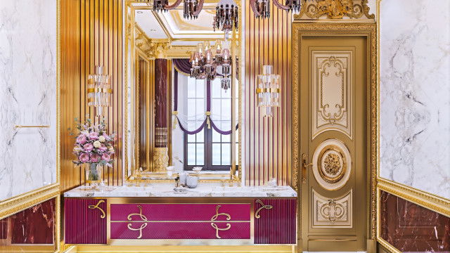 Master bathroom interior design