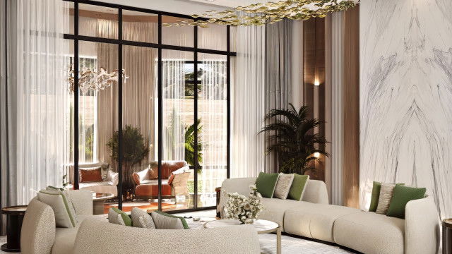 Luxury sitting room design