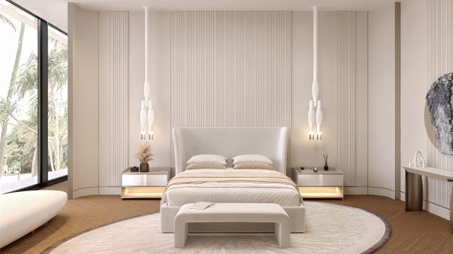 Small luxury bedroom