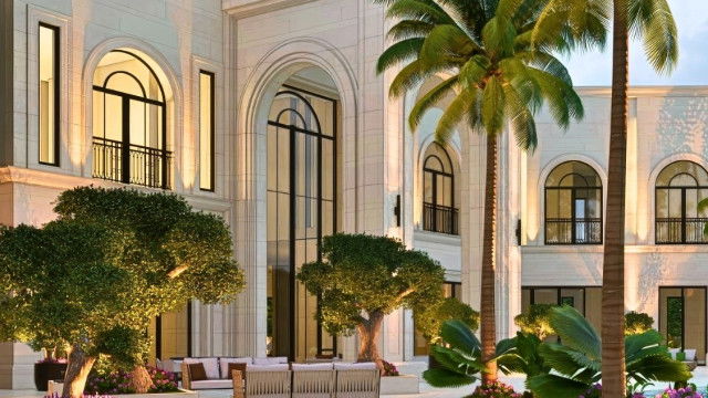 فيلا بتصميم معماري فخم في أبو ظبي