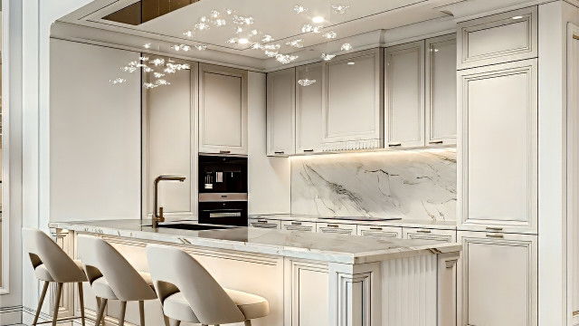 Bright Interior Design Kitchen