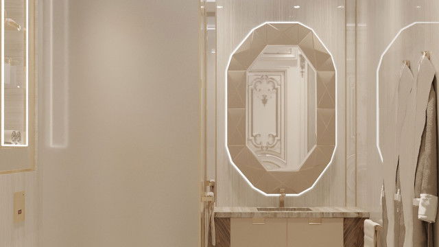 Master bathroom design