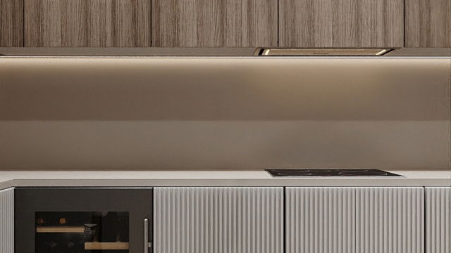 التصميم الداخلي الأنيق للمطبخ