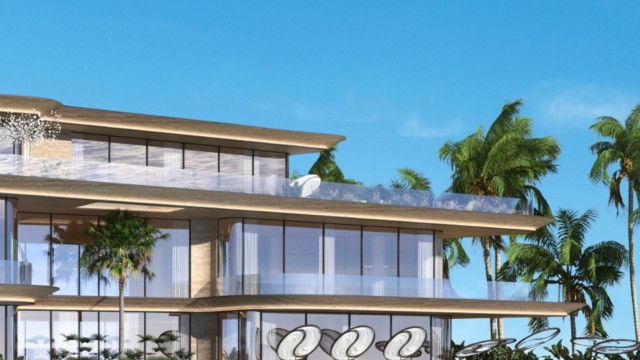 تصميم خارجي لفيلا في أبوظبي