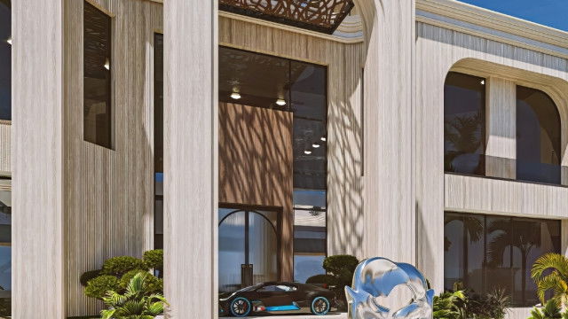 Великолепный дизайн фасадов в ОАЭ