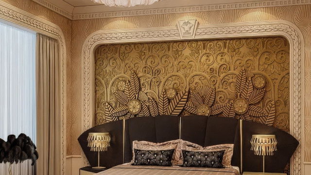 تصميم غرفة نوم فاخرة