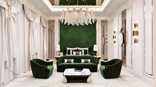 Modern Master Bedroom Interior