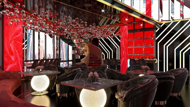 Spacious Coffee Shop for a Mall