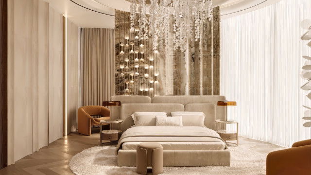 Luxury Bedroom Design in Dubai