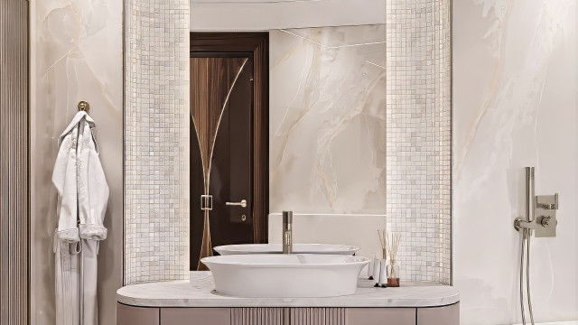 Modern exclusive bathroom