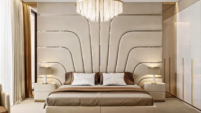 Дизайн спальни в Royal Atlantis Dubai