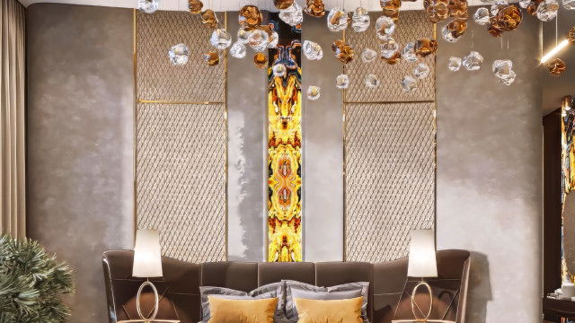 Классическая роскошная спальня