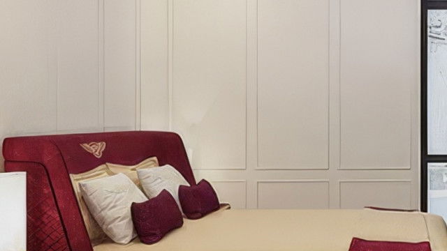 Романтичный интерьер спальни