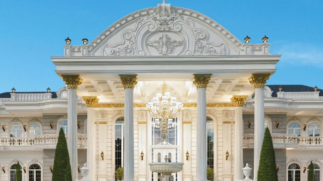 فكرة تصميم خارجي كلاسيكي