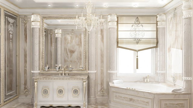 Nice bathroom interior