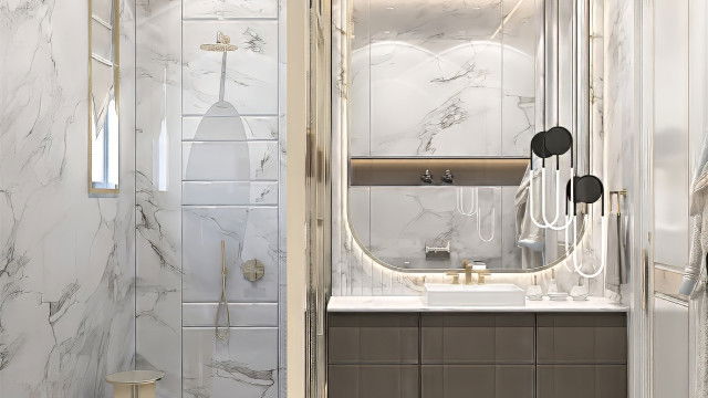 Chic Bathroom Interiors