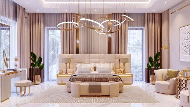 Classic Chic Style Bedroom design