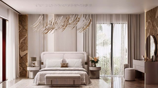 مشروع تصميم غرفة نوم ماستر