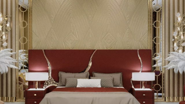 Exquisite Interior Setting for Bedroom Design