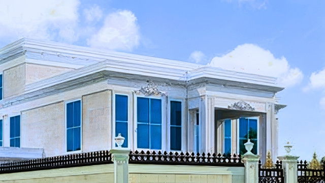 Exterior in oriental style