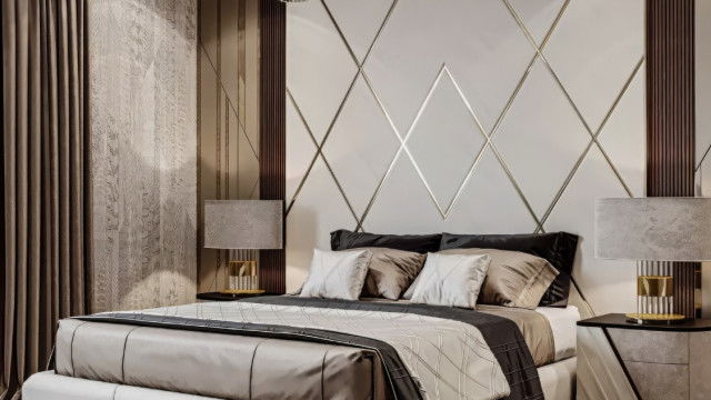 Варианты кроватей для роскошной спальни